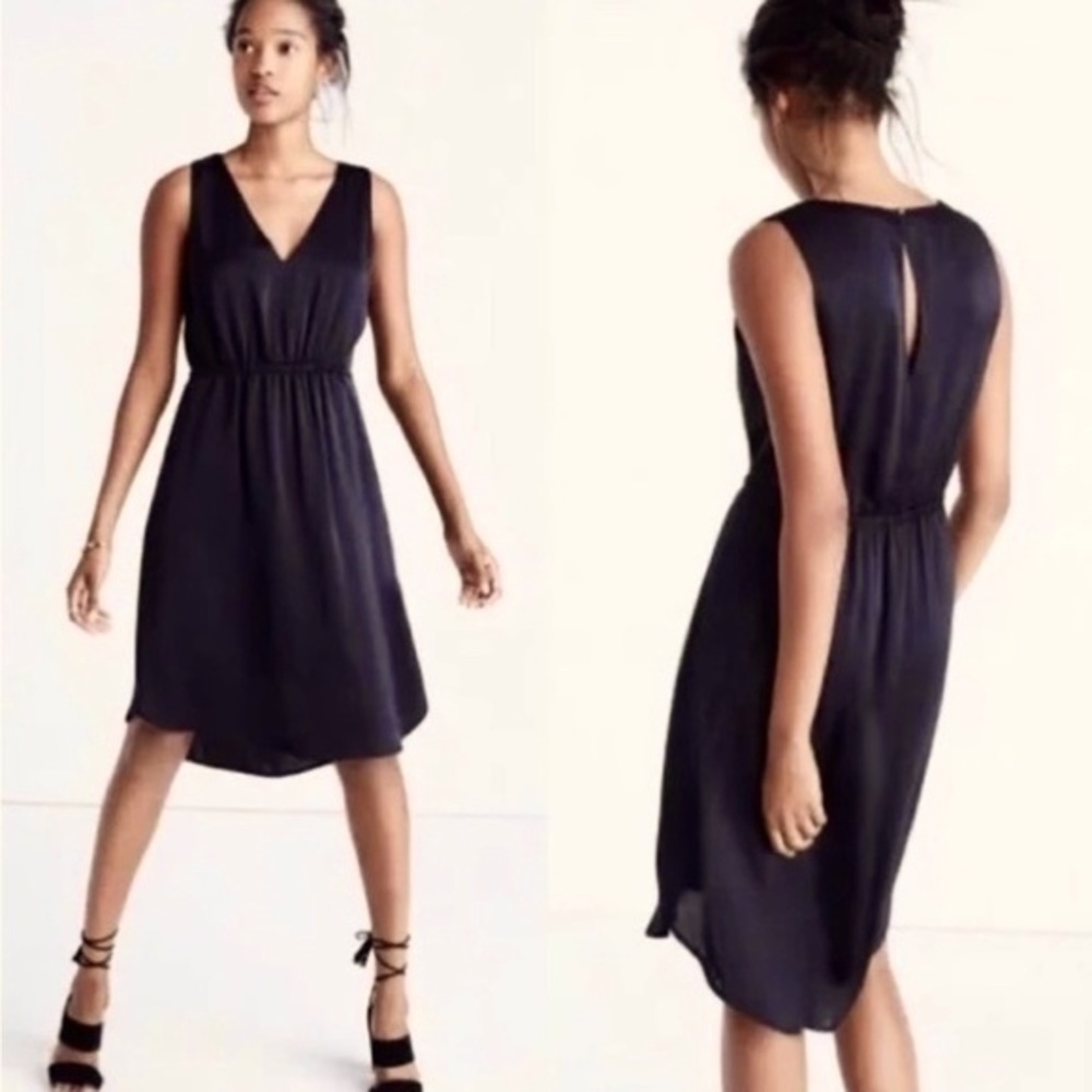 Madewell Women's Nightout Black Classic Dress sz 0